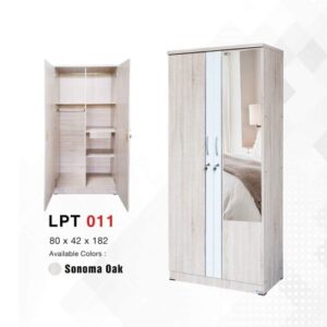 Lemari Pakaian 2 Pintu Lunar LPT 011